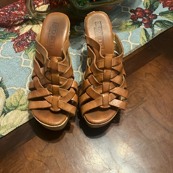 Bed Stu Shoes Bed Stu Light Brown Wedges Poshmark
